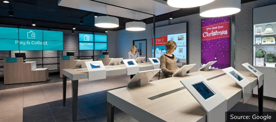 Interaktive Kataloge auf Touch-Displays im Store